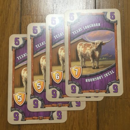 ランク5の牛カード写真画像